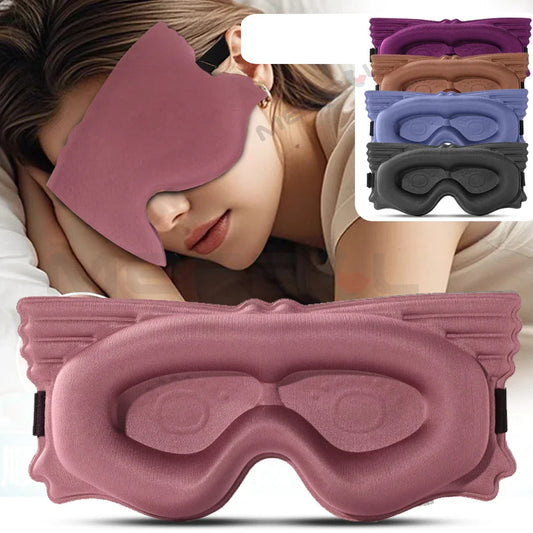 Zijden slaapmasker voor luxe gevoel