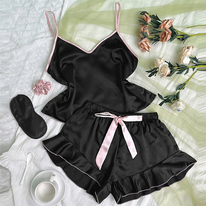 Dames pyjama Wibra met effen kleuren