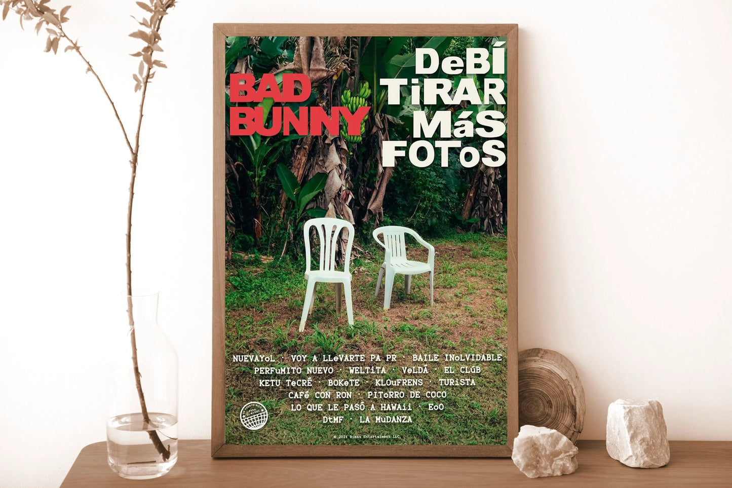 Posterstore decoratie in neutrale tinten