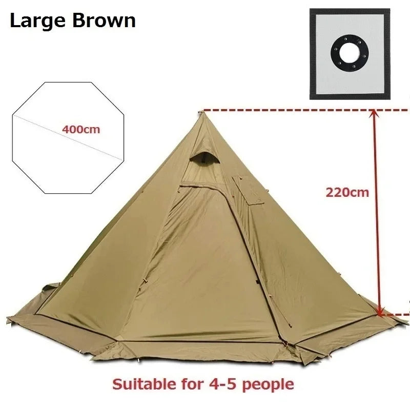 Pop up tent met regenhoes – Blijf droog tijdens regenbuien