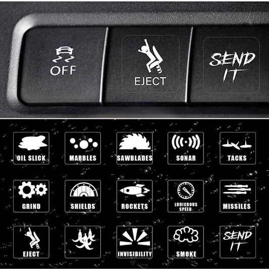 auto stickers - autostickers met humor voor unieke uitstraling