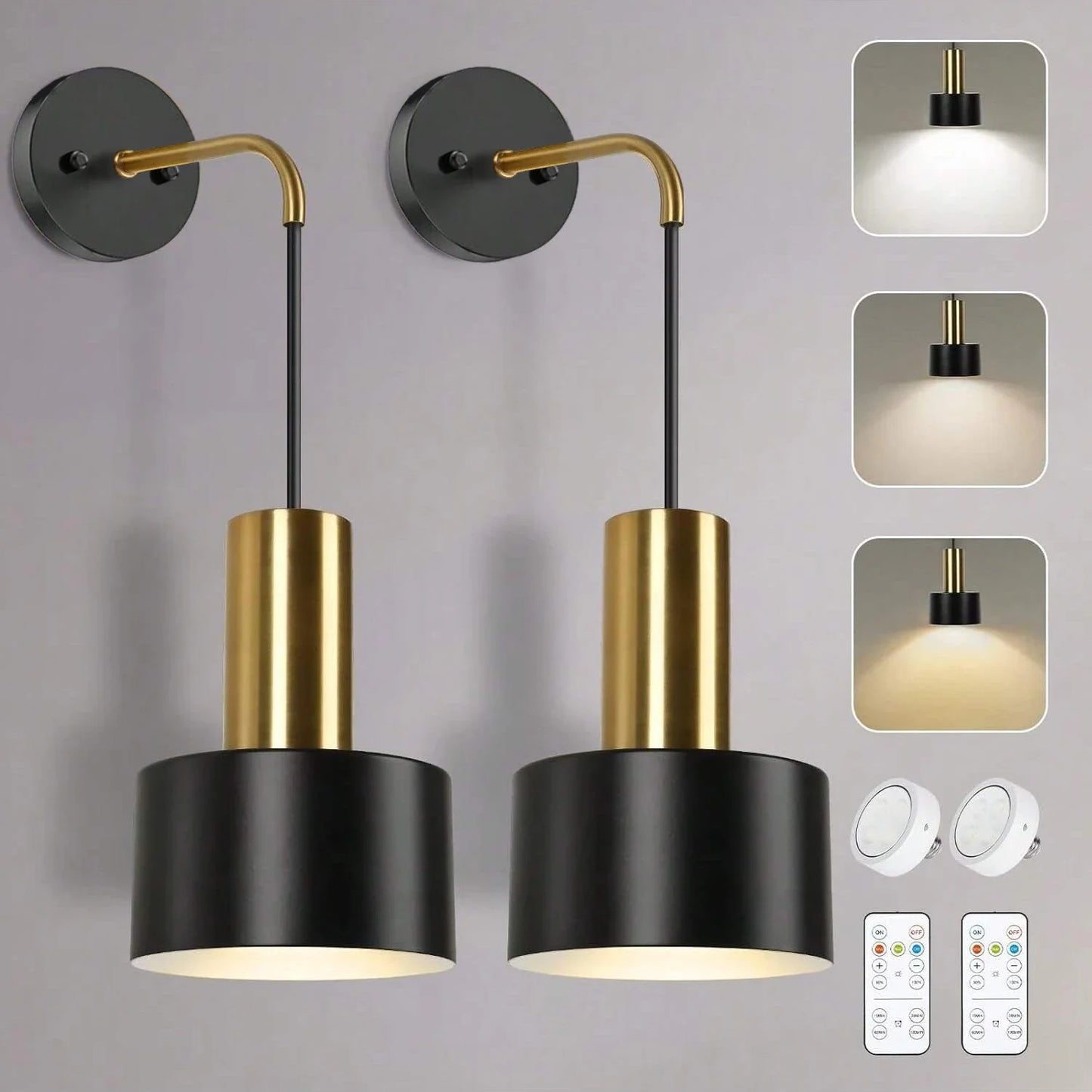 Wandlamp batterijen met timer – Gaat automatisch uit