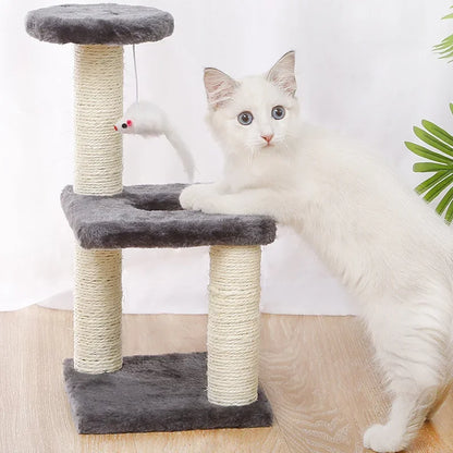 Hoge design krabpaal voor grote katten – Volledig speelparadijs