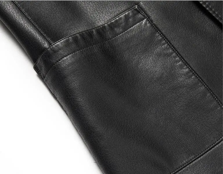 Vintage leren jas voor heren – Authentieke look