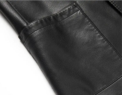 Vintage leren jas voor heren – Authentieke look