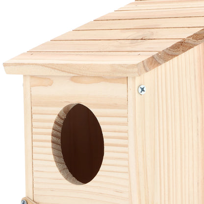 Welkoop vogelhuisje met scharnierend dak – Makkelijk schoon te maken