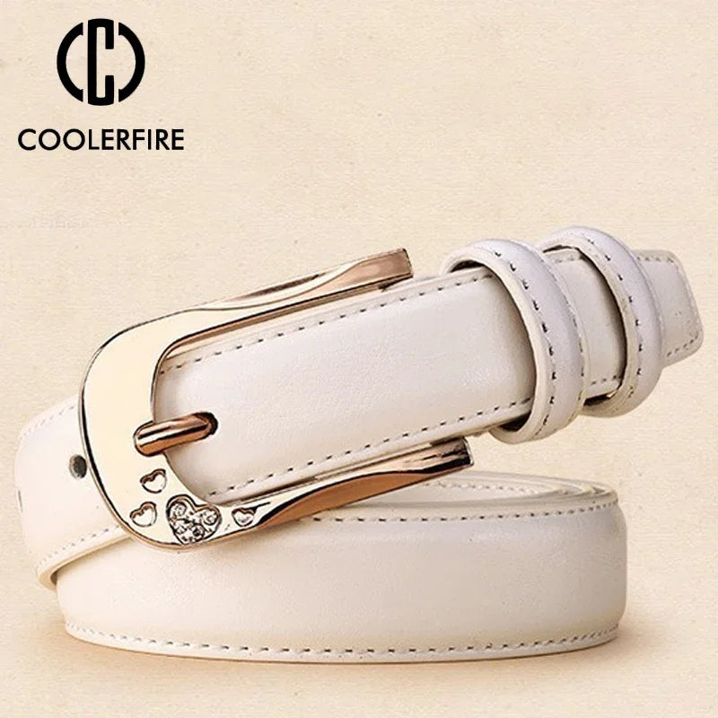 Riem in cognac voor warme herfstoutfits