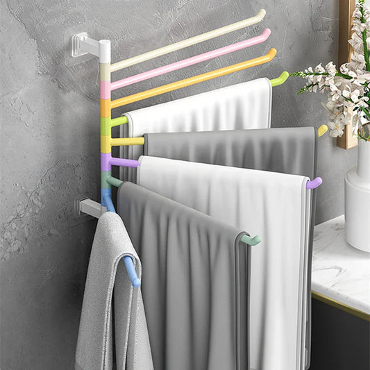 Wit badkamer handdoekrek modern – Rustige uitstraling