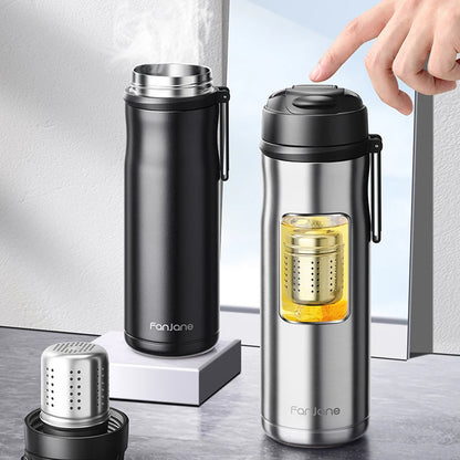 Grote thermosfles – Extra inhoud voor lange dagen