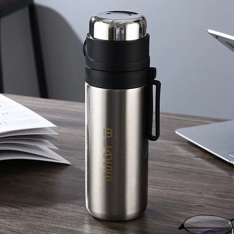 Action thermosfles met vrolijk design – Betaalbaar en functioneel