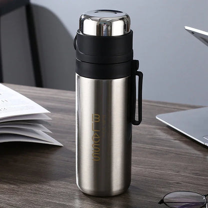 Action thermosfles met vrolijk design – Betaalbaar en functioneel