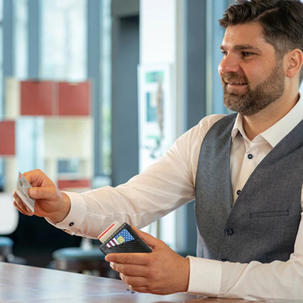 Kaart houders heren in matte afwerking – Tijdloos en stijlvol