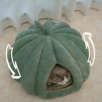 Pluche kattenmand groot – Heerlijk warm voor de winter