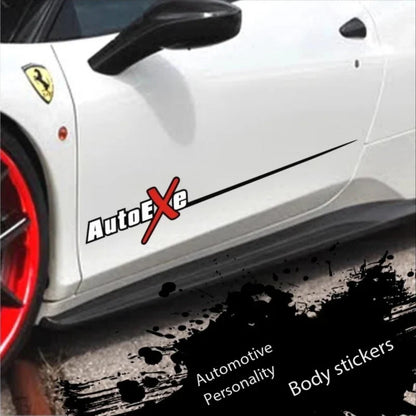 Auto stickers - Sportieve look voor je achterruit