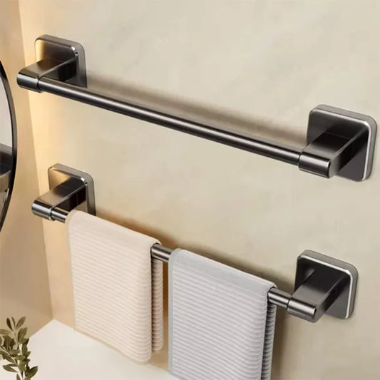 Badkamer handdoekrek met haak – Multifunctioneel gebruik