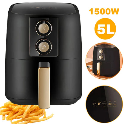 Airfryer met 8 kookprogramma’s – Van friet tot cake