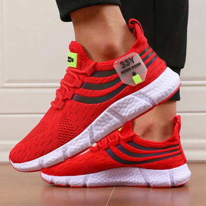Herenschoenen met zomerse perforatie