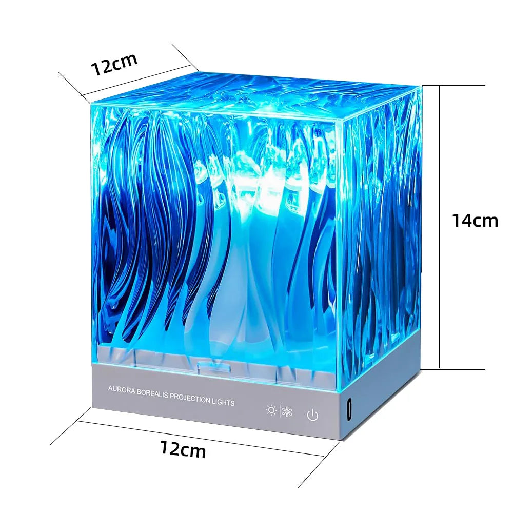 Luxe projector lamp met sterrenhemel look