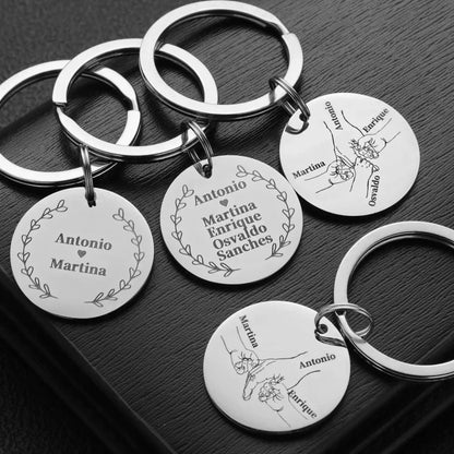 Zilveren naam in ketting voor speciale gelegenheid
