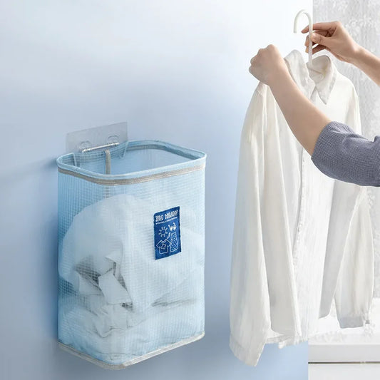 Blokker wasmand met soft-close deksel