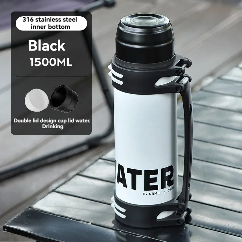 Thermosfles voor reizigers – Compact en stevig