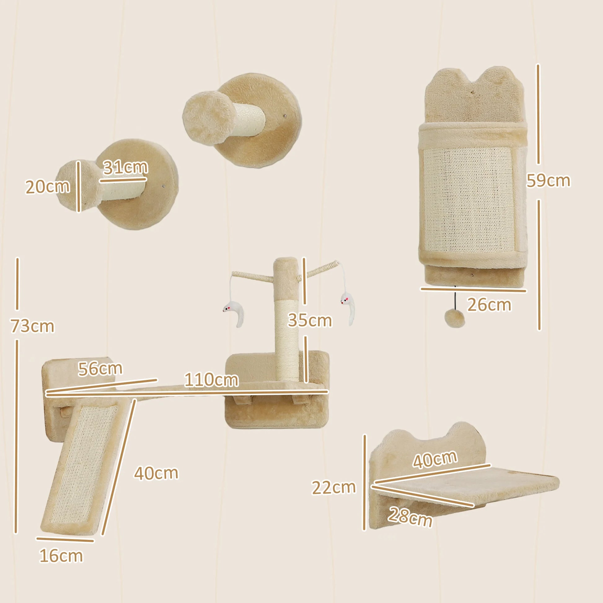 Moderne krabpaal – Past in elk interieur