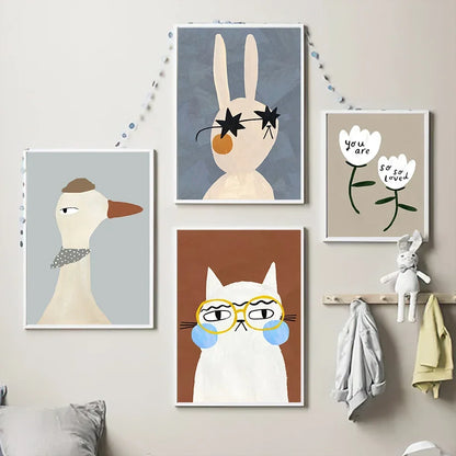 Kleine poster voor een subtiele touch