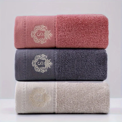 Badhanddoek met borduursel – Luxe uitstraling