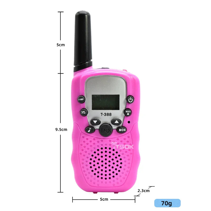 Alecto walkie talkies met helder geluid
