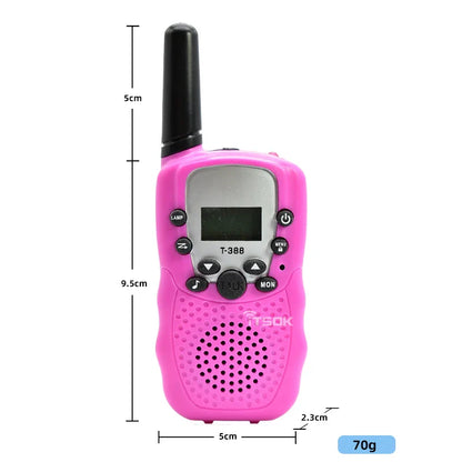 Alecto walkie talkies met helder geluid