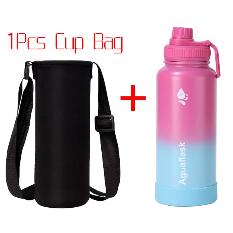 Thermosfles met trendy patroon – Fashionable en functioneel