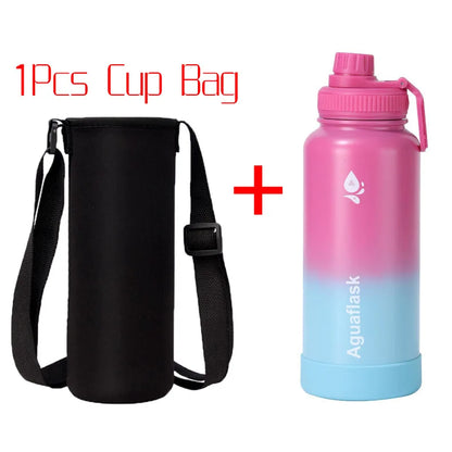Thermosfles met trendy patroon – Fashionable en functioneel