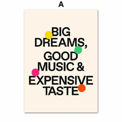 Fotoposter van landschappen of steden