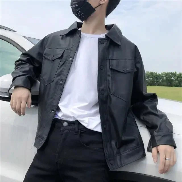 Leren jassen heren in motorlook – Stoer en sportief