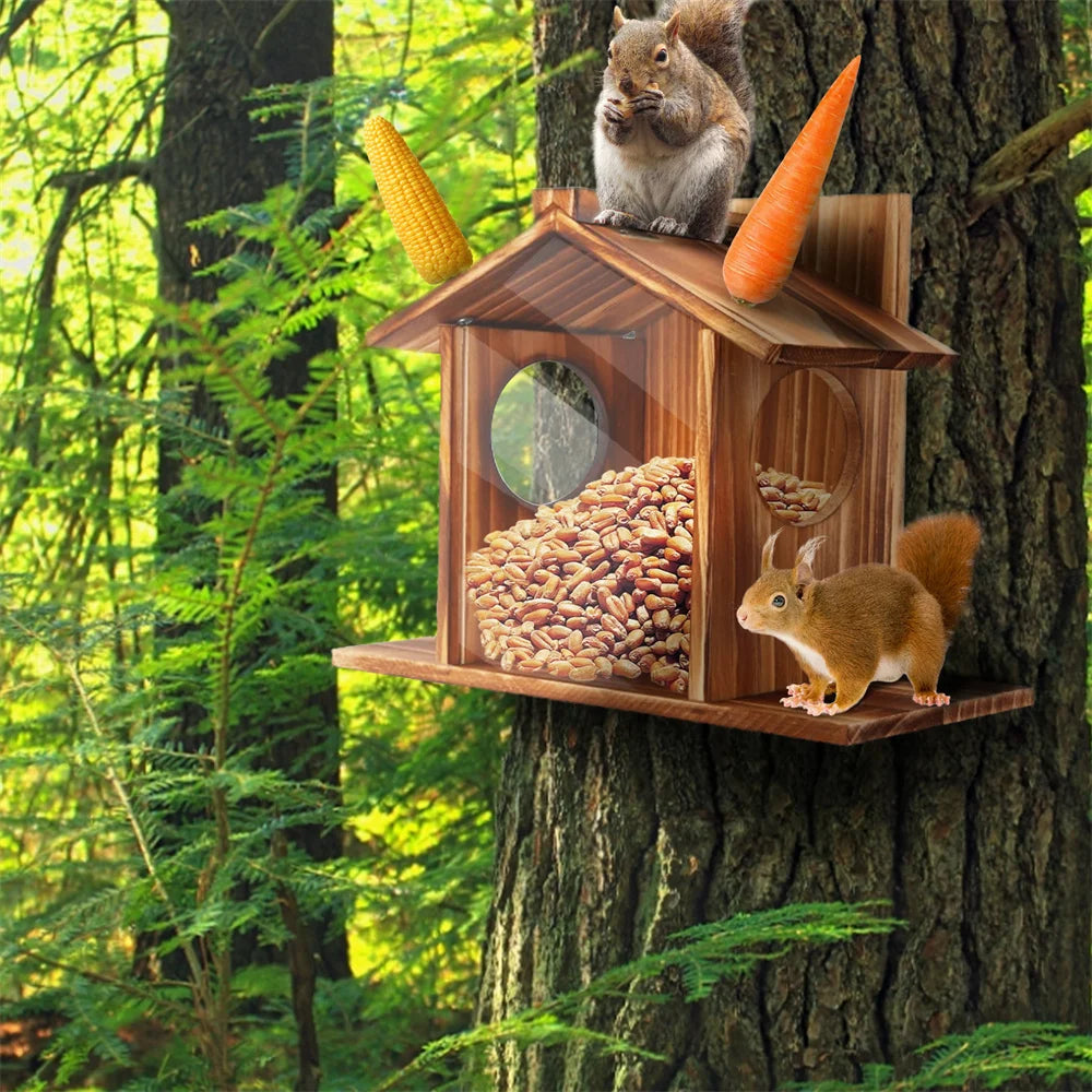Vogelhuisjes op paal – Ideaal voor open plekken