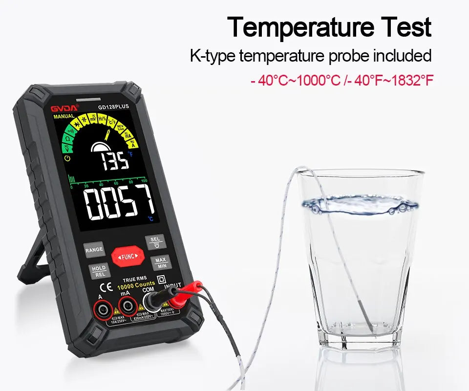 Multimeter met grafische weergave