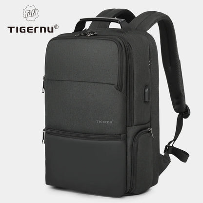 Rugzak als handbagage met ritssluiting rondom
