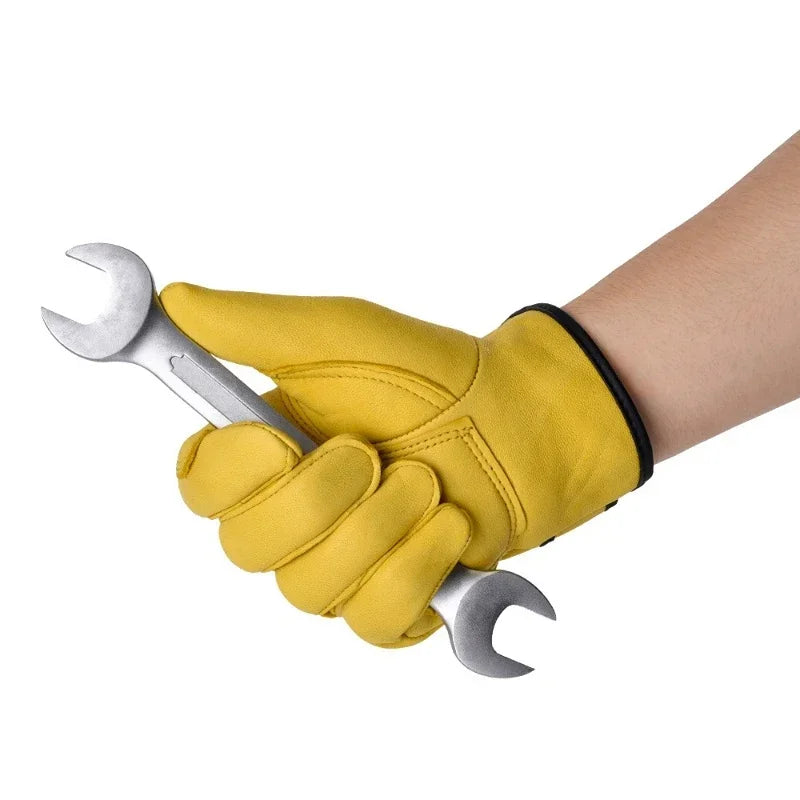 Lederen herenaccessoires voor de winter