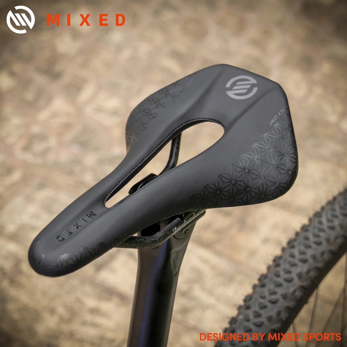 Zadel fiets met gel-inlay