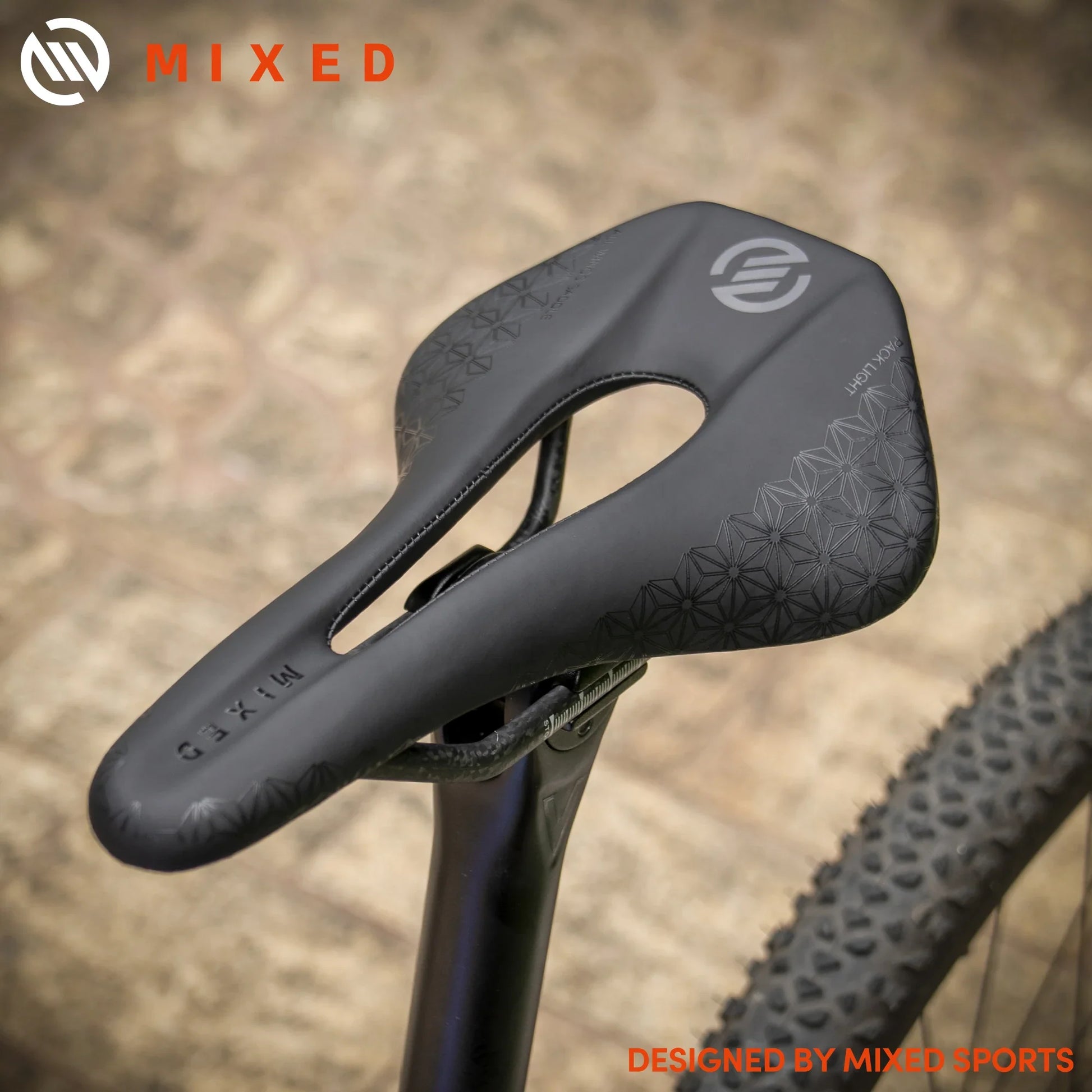 Zadel fiets met gel-inlay