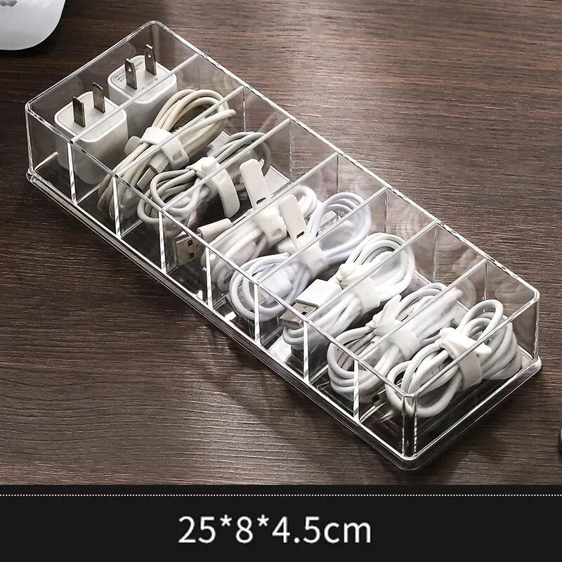 Stoffen bureau organizer voor een zachte touch