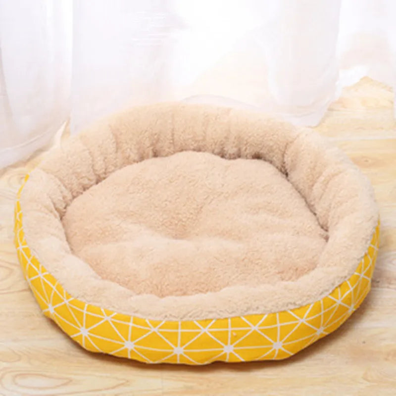 Kattenmand met zachte fleecevoering – Warm en gezellig