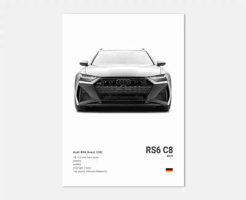 Dierenposter met realistische details