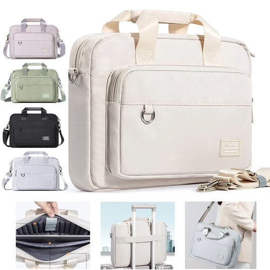 Heren laptop tas met extra versteviging – Robuust en betrouwbaar