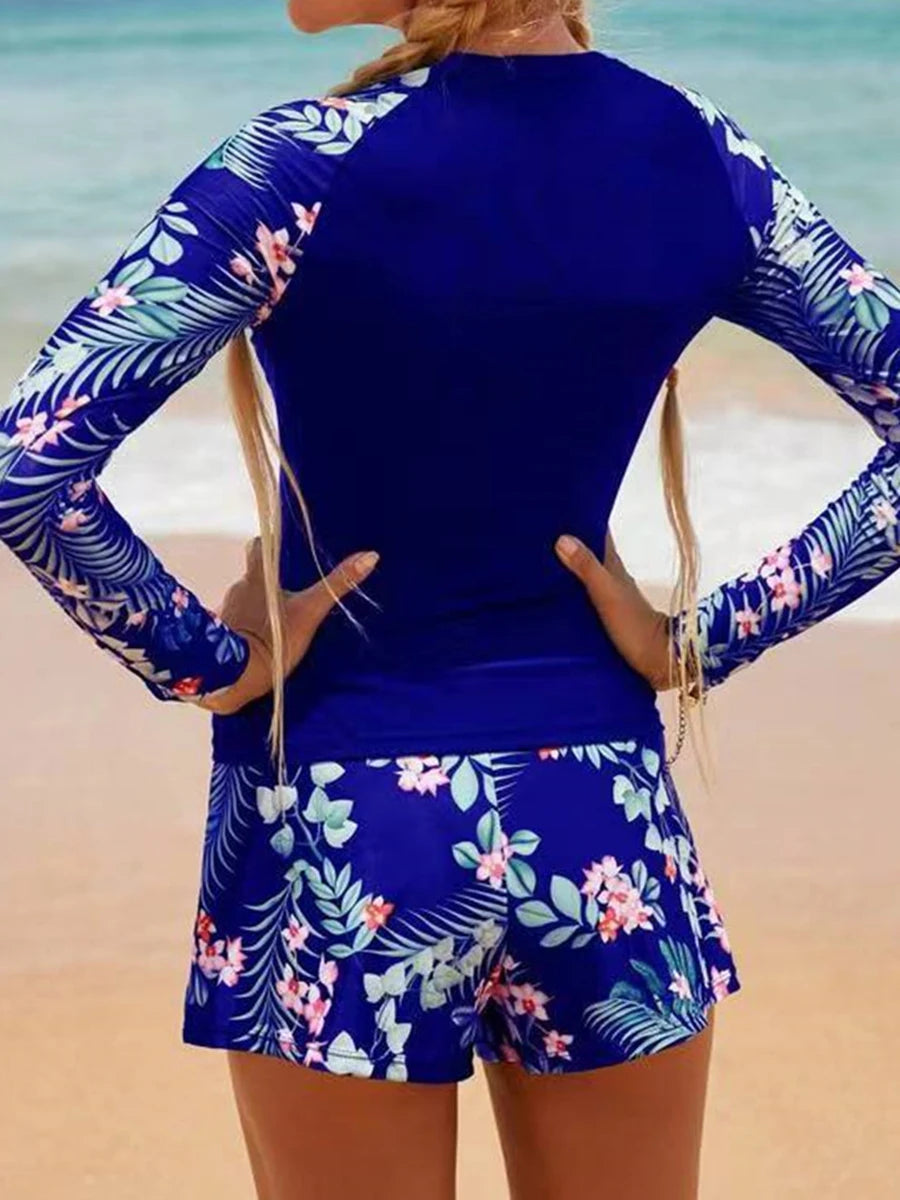 Zwemjurk in navy blauw – Klassiek en stijlvol