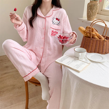 Dames pyjama Livera met trendy prints