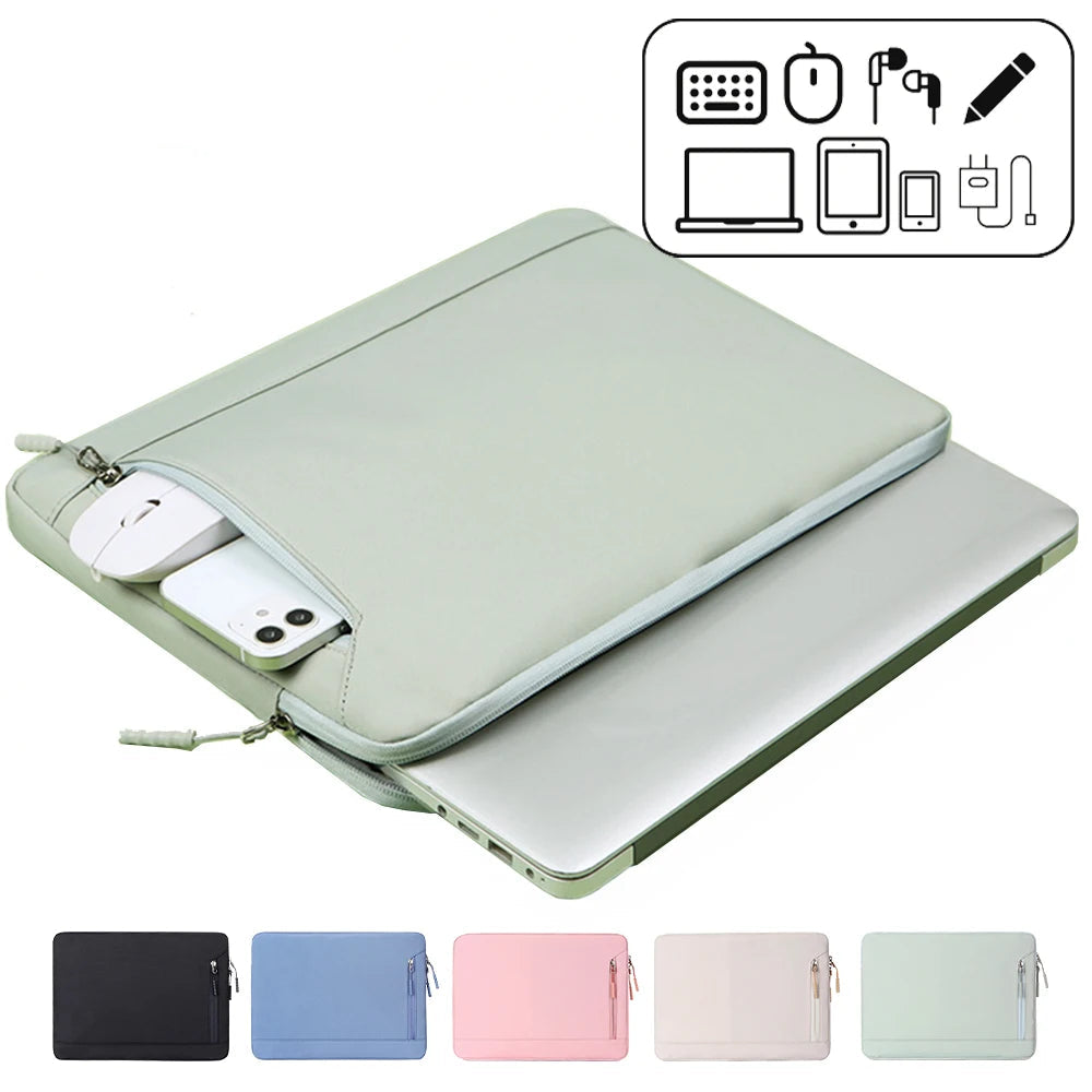 Laptop tas met ritsvak – Extra beveiliging voor accessoires