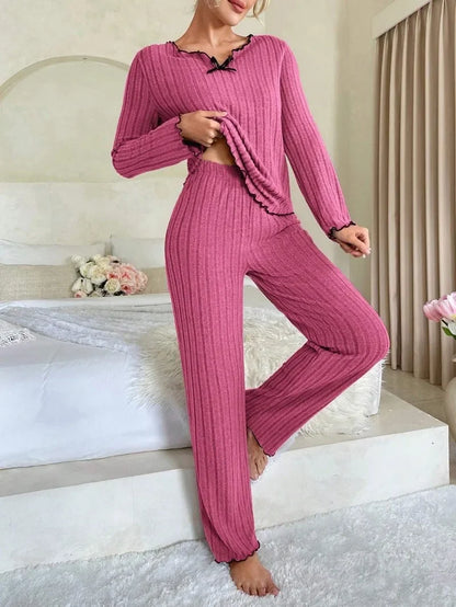 Dames pyjama Wibra met speels ontwerp