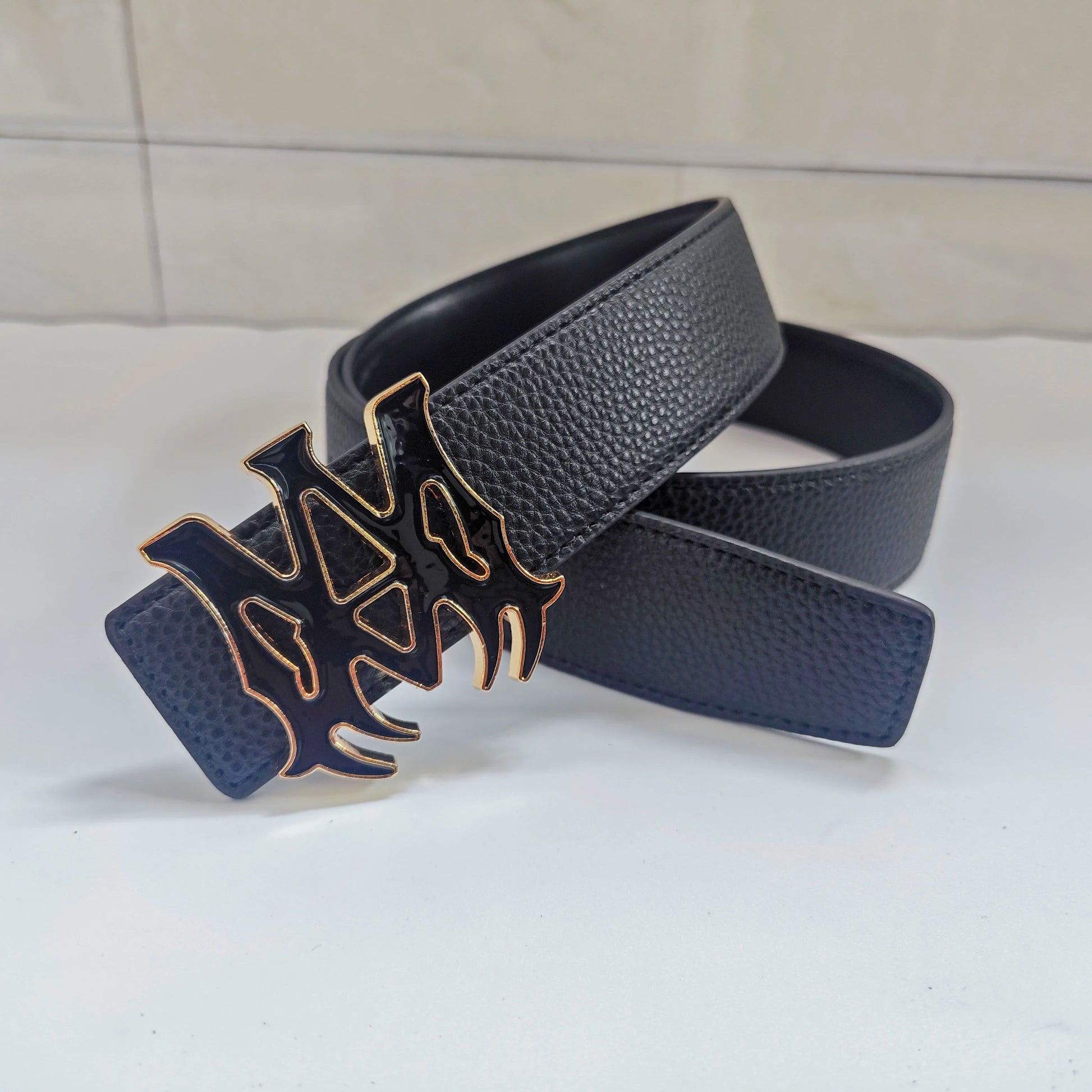Stijlvolle riem heren met luxe uitstraling
