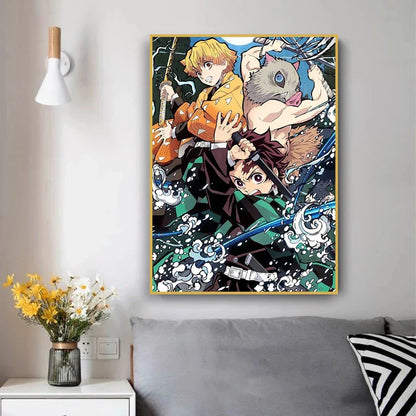 Artistieke posters voor woonkamer en hal